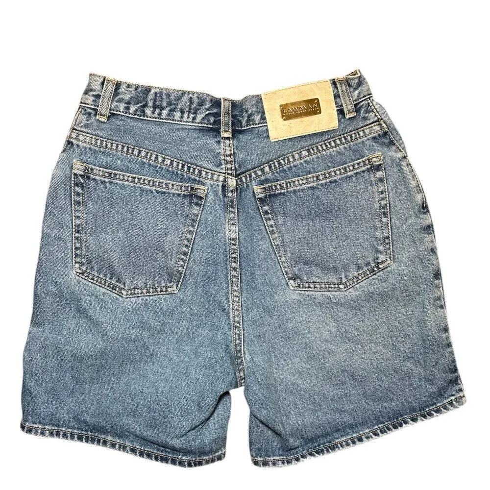 Vintage 90's, Y2K, Western High Waisted Lawman Jeans Shorts Sz: 7